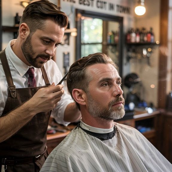 How long does a traditional haircut typically take?
